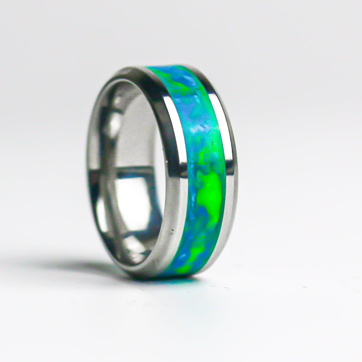 Earth Glow Ring — handcrafted ring detail view 4