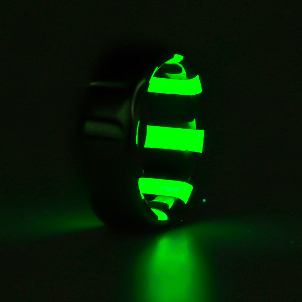 Reactor Limited Edition Glow Ring — handcrafted ring detail view 11