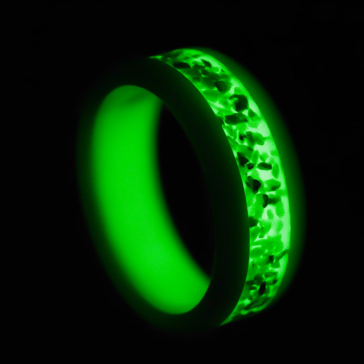Jade AfterGlow Ring — handcrafted ring detail view 5