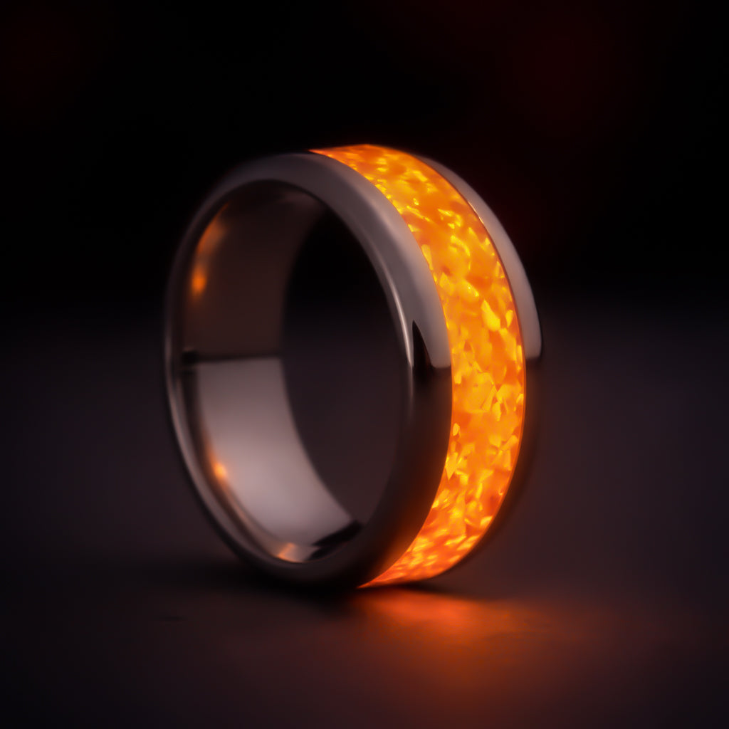 Ignition — Stainless Steel Ring close-up of material and finish
