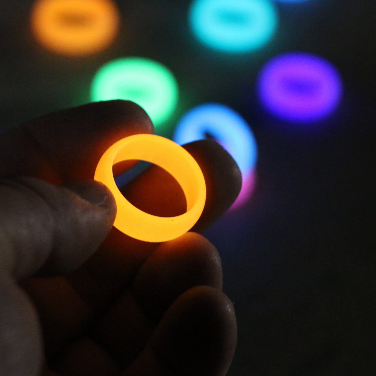 The Halo Glow Ring — handcrafted ring detail view 7