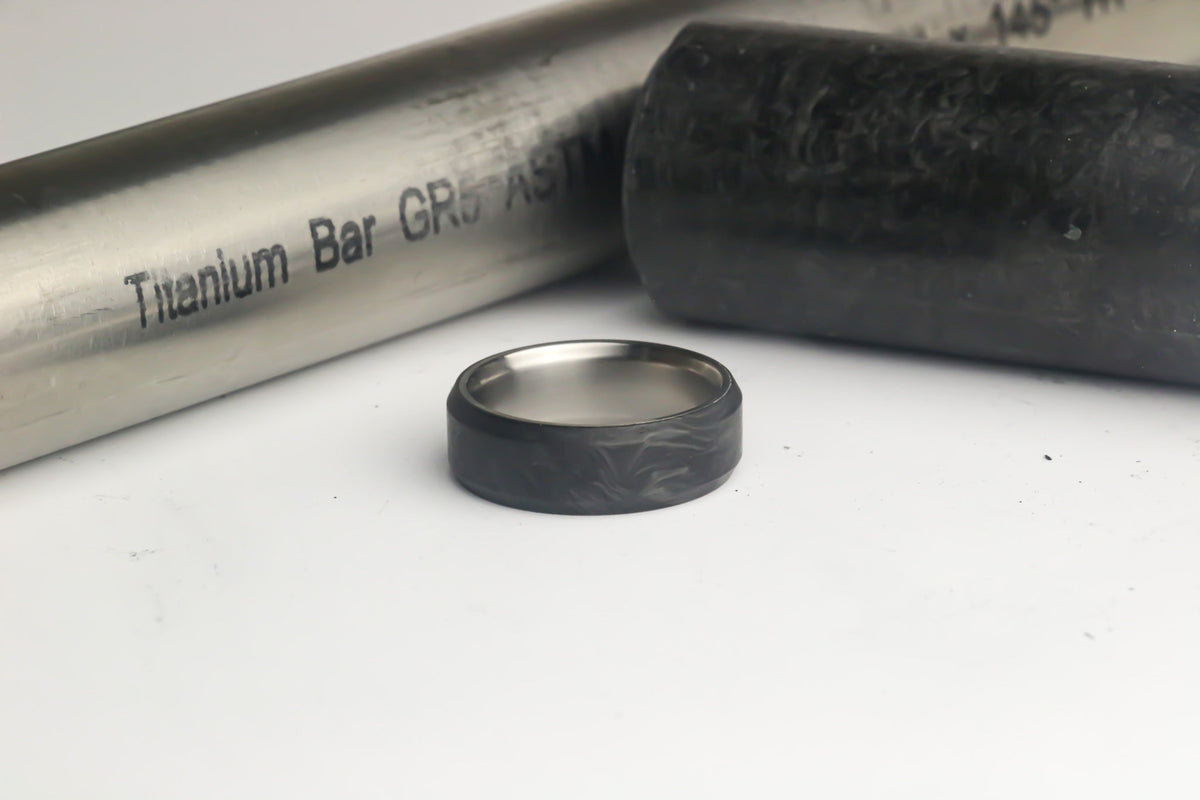 Titan Forge Limited Run Ring — handcrafted ring detail view 8