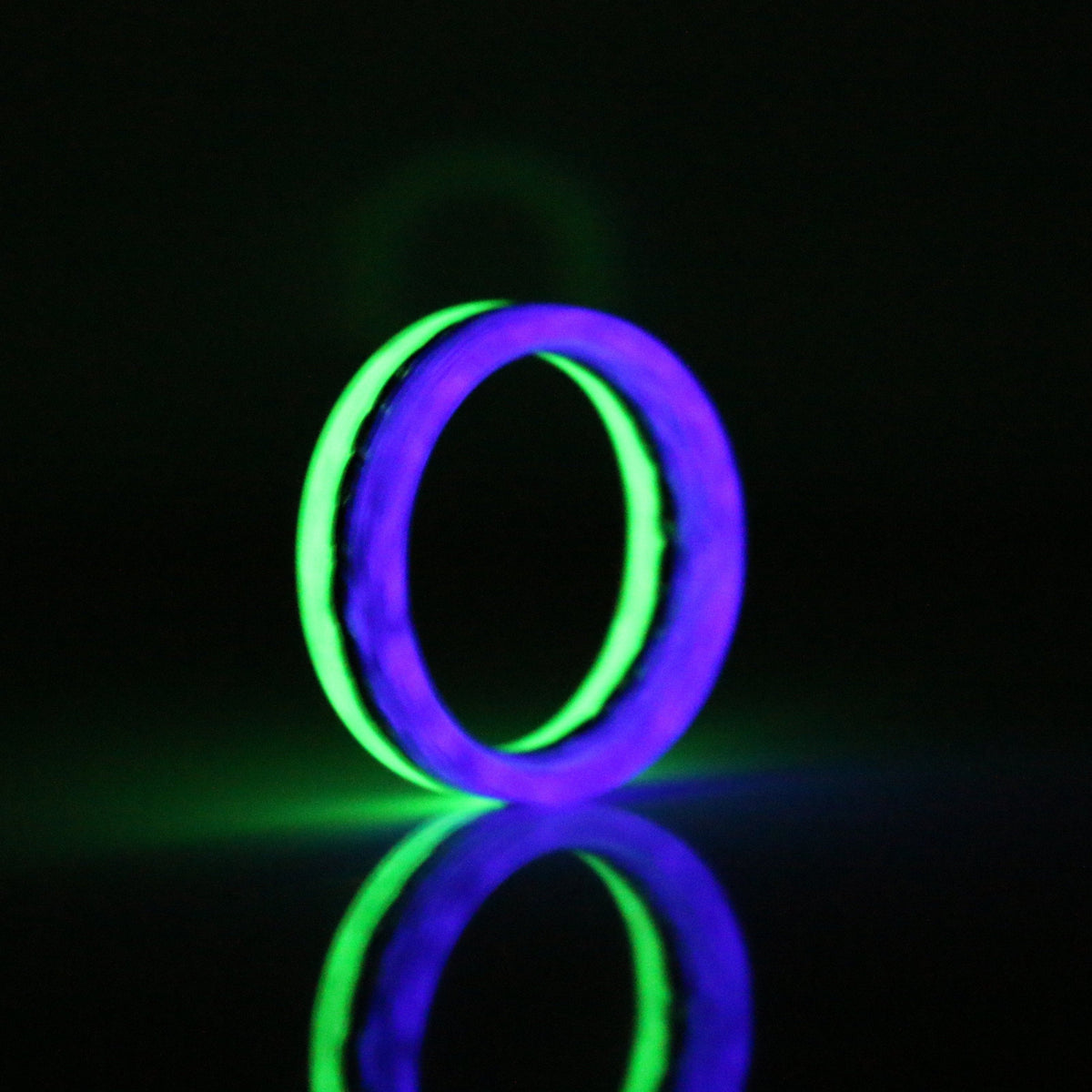 Joker Glow Ring — handcrafted ring detail view 5