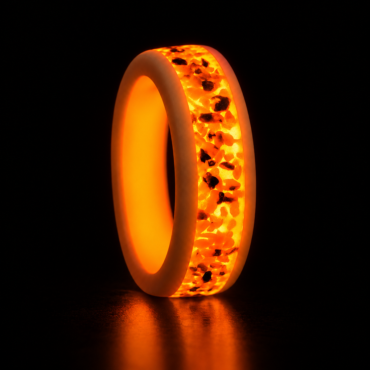 AfterBurner - Fire Glow in a uniform upright three-quarter view on a dark background