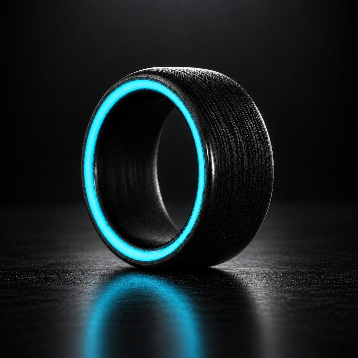 The Oreo - Carbon Fiber Side Glow Ring — uniform collection hero image
